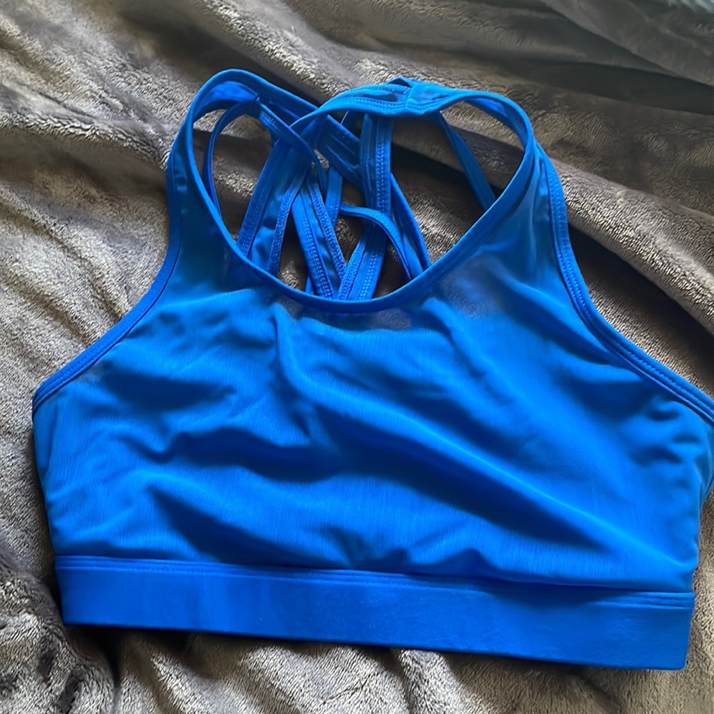 Fabletics royal blue sports bra 💙
